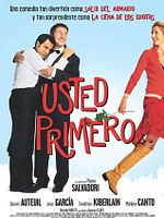 Cartel de Usted primero…