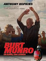 Cartel de Burt Munro: un sueño, una leyenda