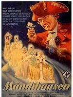 Cartel de Las Aventuras del Barón Münchhausen