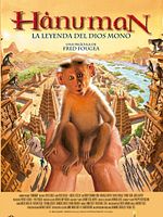 Cartel de Hánuman, la leyenda del dios mono