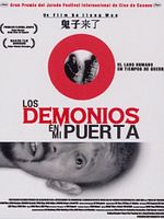 Cartel de Los demonios en mi puerta