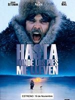 Cartel de Hasta donde los pies me lleven