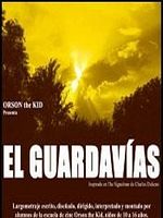 Cartel de El guardavías