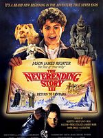 Cartel de La historia interminable III - Las aventuras de Bastian