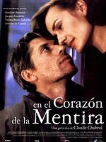 Cartel de En el corazón de la mentira