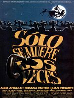 Cartel de Sólo se muere dos veces