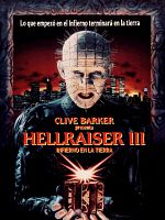 Cartel de Hellraiser III: Infierno en la Tierra