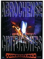 Cartel de Turbulence: Abróchense los cinturones