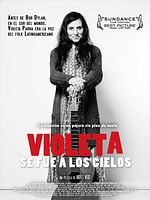 Cartel de Violeta se fue a los cielos