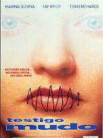 Cartel de Testigo mudo