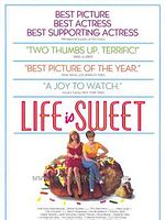 Cartel de La vida es dulce