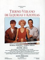 Cartel de Tierno verano de lujurias y azoteas