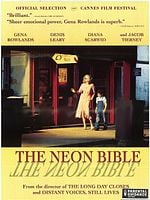 Cartel de La biblia de neón