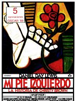 Cartel de Mi pie izquierdo