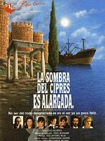 Cartel de La sombra del ciprés es alargada