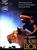Cartel de El niño león