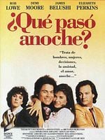 Cartel de ¿Qué pasó anoche?