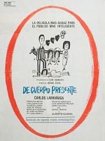 Cartel de De cuerpo presente