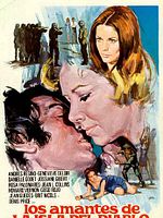 Cartel de Los amantes de la Isla del Diablo