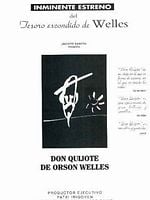 Cartel de Don Quijote de Orson Welles