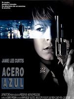 Cartel de Acero azul