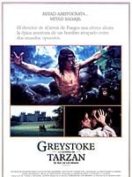 Cartel de Greystoke, la leyenda de Tarzán, el rey de los monos