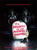 Cartel de El regreso de los muertos vivientes