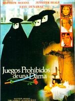 Cartel de Juegos Prohibidos De Una Dama