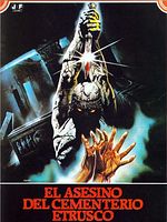 Cartel de El asesino del cementerio etrusco