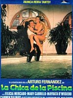 Cartel de La chica de la piscina