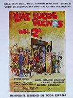 Cartel de Los locos vecinos del 2º