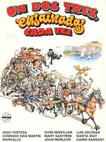 Cartel de Un, dos, tres... ensaimadas cada vez