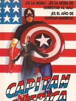Cartel de Capitán América. La película