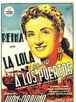 Cartel de La Lola se va a los puertos