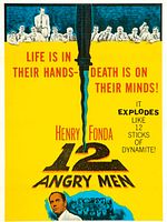 Cartel de 12 hombres sin piedad