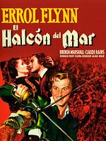 Cartel de El halcón del mar