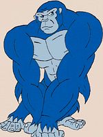 Cartel de Kong: la serie animada