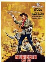 Cartel de Murieron con las botas puestas