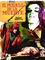 Cartel de El péndulo de la muerte