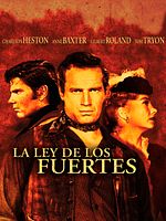 Cartel de La ley de los fuertes