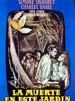 Cartel de La muerte en este jardín