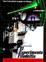 Cartel de El experimento Filadelfia