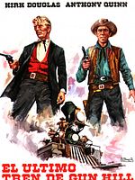 Cartel de El último tren de Gun Hill