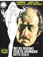 Cartel de No es bueno que el hombre esté solo