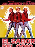 Cartel de El sabor del odio