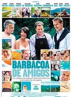 Cartel de Barbacoa de amigos