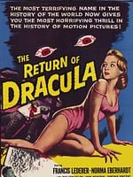 Cartel de El retorno de Drácula