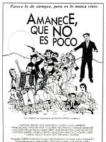 Cartel de Amanece, que no es poco