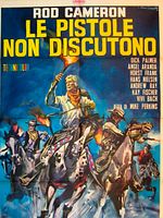 Cartel de Las pistolas no discuten