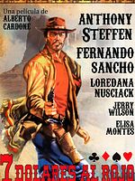 Cartel de 7 dólares al rojo